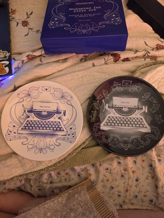 Illumicrate Other - Divine Rivals Enchanted Ink Plate Set - Illumicrate
